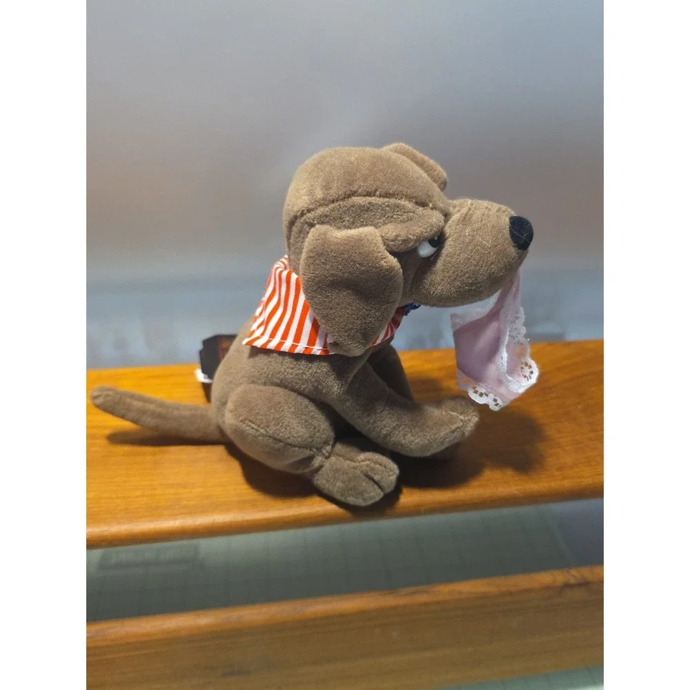 1998 Meanies In‎ Famous Buddy The Dog Plush Animal w Tag